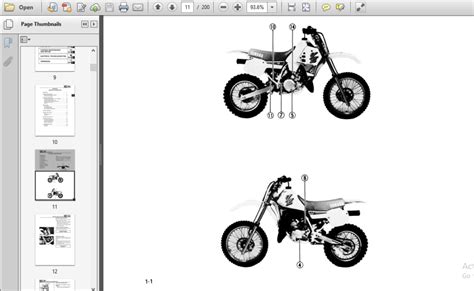 Download Now Yamaha Yz80 Yz 80 1990 90 Service Repair Workshop Manual