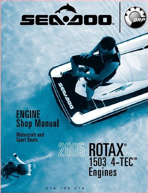 Download Service Repair Manual Sea Doo Bombardier 2004