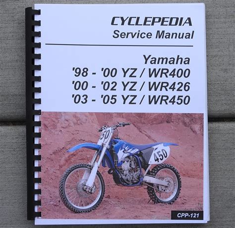 Download Service Repair Manual Yamaha Wr400f Wr426f 2000