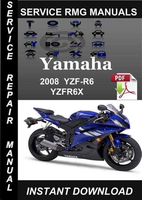 Download Service Repair Manual Yamaha Yzf R6 2008