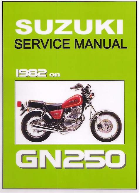 Download Suzuki Gn250 Gn 250 1982 1983 Service Repair Workshop Manual