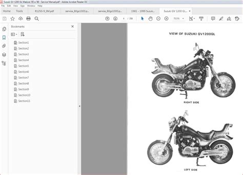 Download Suzuki Gv1200gl Gv1200 Madura Gv 1200 Gl 85 86 Service Repair Workshop Manual