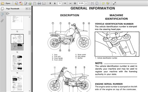 Download Yamaha Pw80 Pw 80 Y Zinger 1991 91 Service Repair Workshop Manual