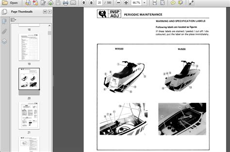 Download Yamaha Wavejammer Wave Jammer 500 Wj500 87 91 Service Repair Workshop Manual Instant Download