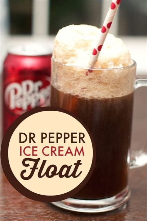 Dr Pepper Ice Cream Float: A Sweet and Refreshing Treat
