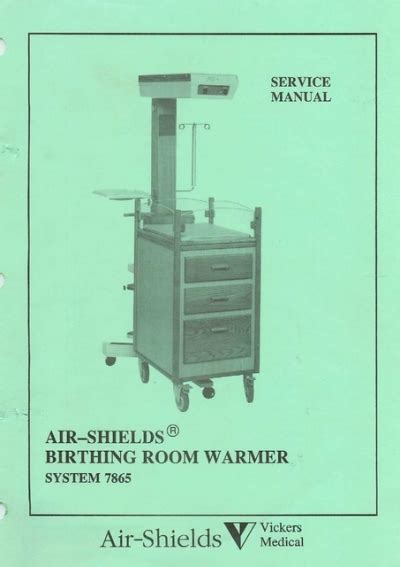 Drager Air Shields Infant Warmer Service Manual
