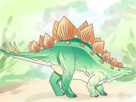 Draw A Stegosaurus
