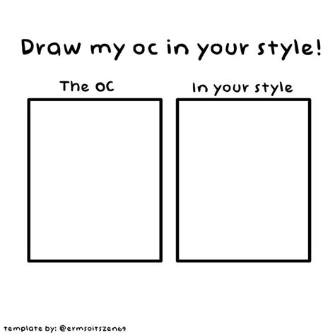 Draw Your Oc Template
