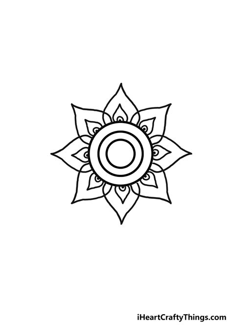 Drawing Simple Mandala