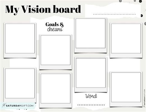 Dream Board Printables