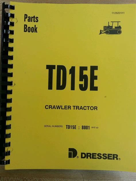 Dresser Td15 Service Manual For Sale