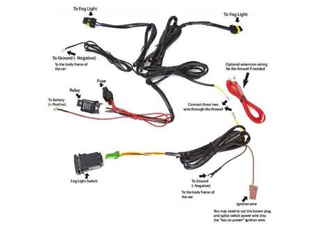 Driving Light Wiring Harness Diagram