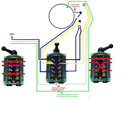 Drum Switch Wiring Diagrams Three Phase