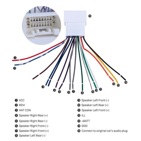 Dual Car Audio Wiring Harness Diagram