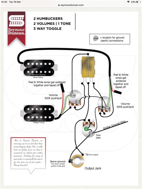 Dual Humbucker Wiring Diagram