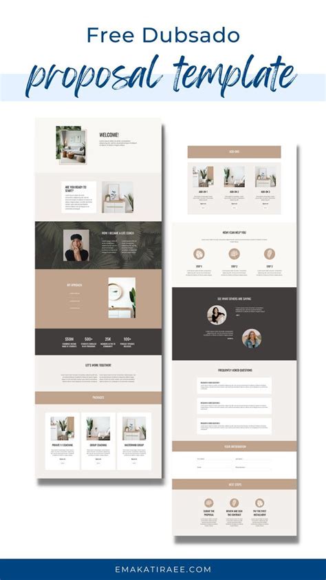 Dubsado Proposal Templates