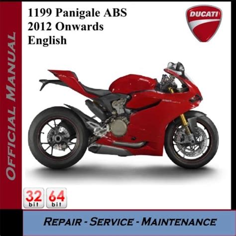 Ducati 1199r Panigale 2012onwards Workshop Service Manual