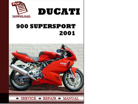 Ducati 2001 Supersport 900 Workshop Service Repair Manual