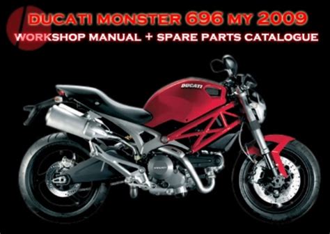 Ducati 2009 M696 Monster Workshop Repair Service Manual 10102 Quality