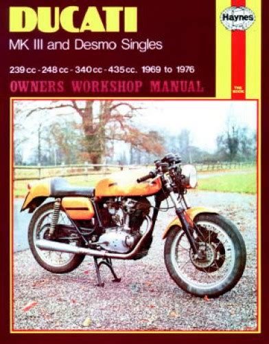 Ducati 250 Mark 3 Desmo 1967 1970 Service Repair Manual