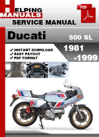 Ducati 500 500sl Pantah Workshop Repair Service Manual Pdf