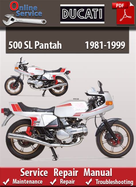 Ducati 500 Sl Pantah 1981 1999 Online Service Repair Manual