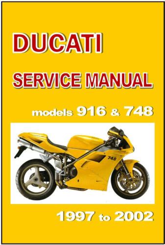 Ducati 748 1997 Factory Service Repair Manual