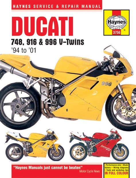 Ducati 748 916 Service And Repair Manual Download