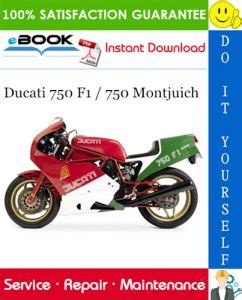 Ducati 750f1 Montjuich Service Repair Manual