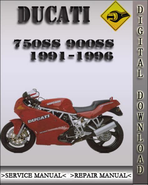 Ducati 750ss 900ss 1991 1996 Service Manual Download