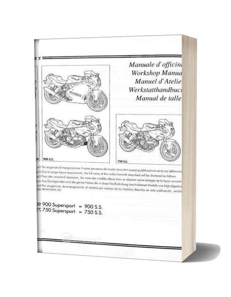 Ducati 750ss 900ss 1991 1998 Workshop Service Manual