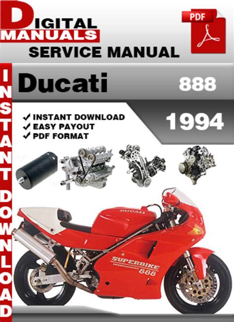 Ducati 888 1993 Repair Service Manual