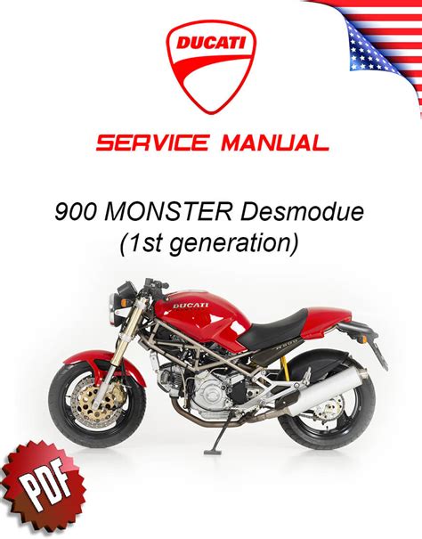 Ducati 900 M900 Monster 1994 2004 Repair Service Manual Pdf