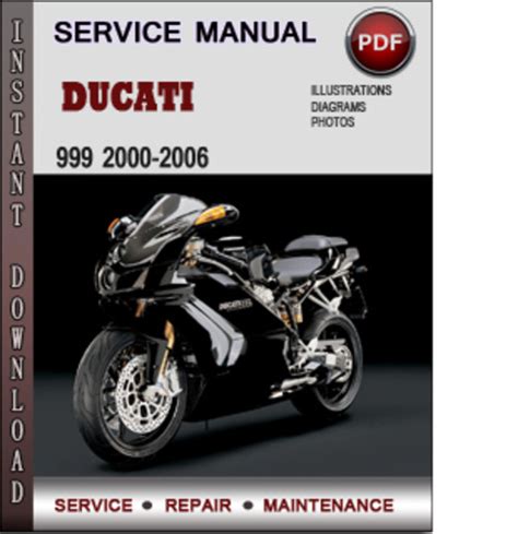 Ducati 996 1999 2003 Repair Service Manual