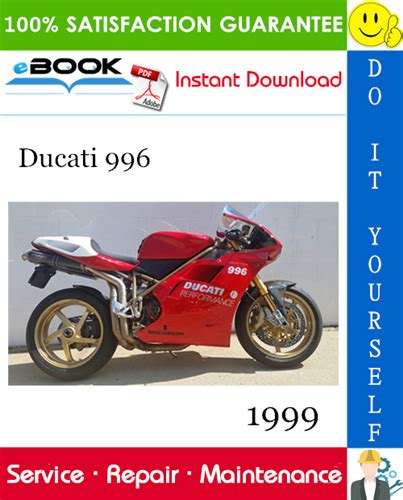 Ducati 996 Motorcycle Service Repair Manual 1999 2003 Download