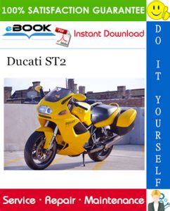 Ducati St2 Motorcycle Service Repair Manual Download