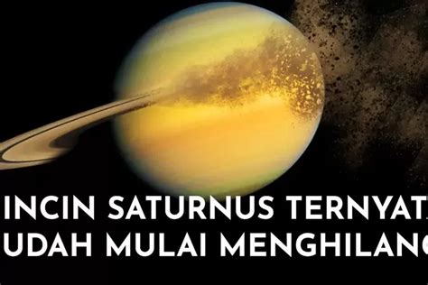 Dunia Es di Balik Saturnus yang Menginspirasi
