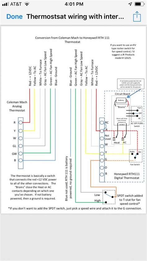 Duo Therm Comfort Control Thermostat Wiring Diagram