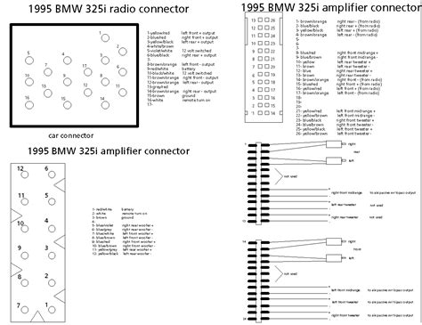 E36 Stereo Wiring Diagram