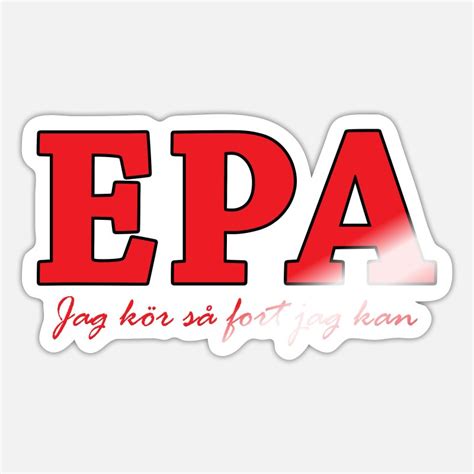 EPA Klistermärken: En hyllning till svensk bilkultur