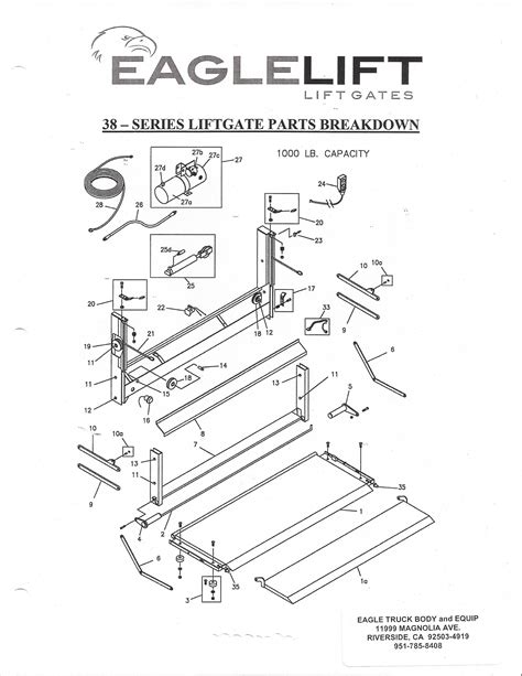 Eagle Tailgate Lift Wiring Diagram