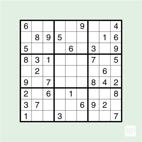 Easy Sudoku Puzzles Printable