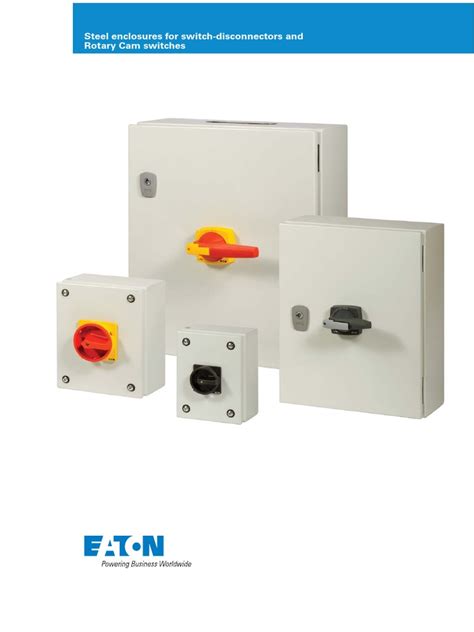Eaton Enclosure Catalogue