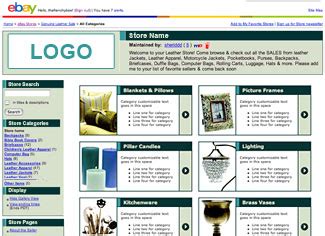 Ebay Store Templates