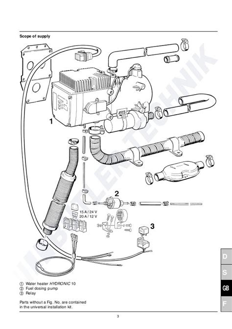 Eberspacher Hydronic 10 Water Heater Service Manual