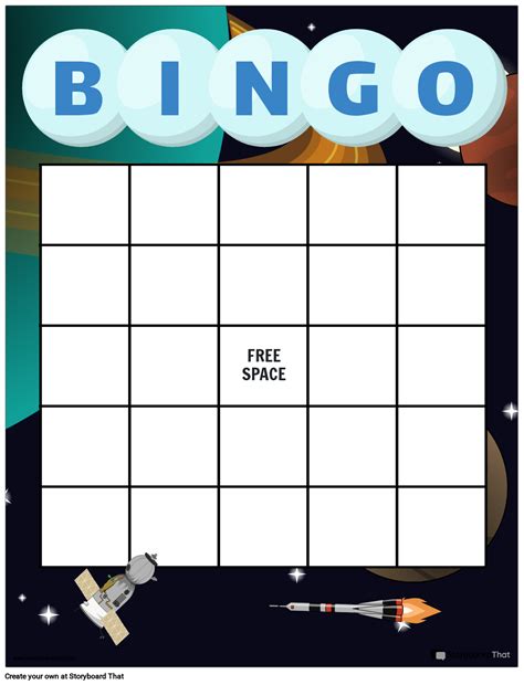 Editable Bingo Template