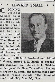 Edward small Production