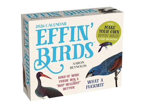 Effin Birds Day To Day Calendar