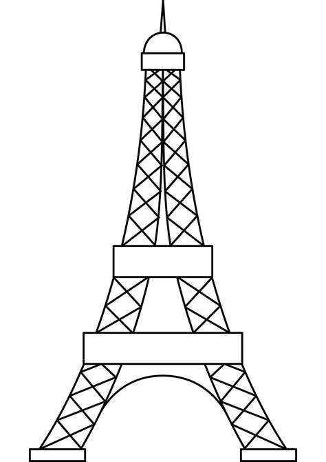 Eiffel Tower Template