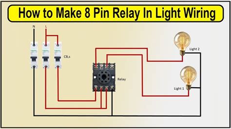 Eight Pin Relay Wiring Diagram